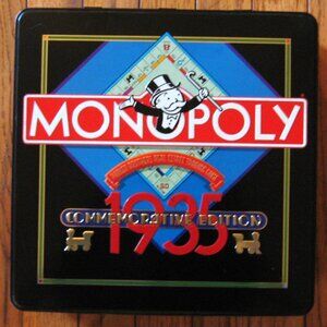 1935 COMMEMORATIVE EDITION MONOPOLY GAME